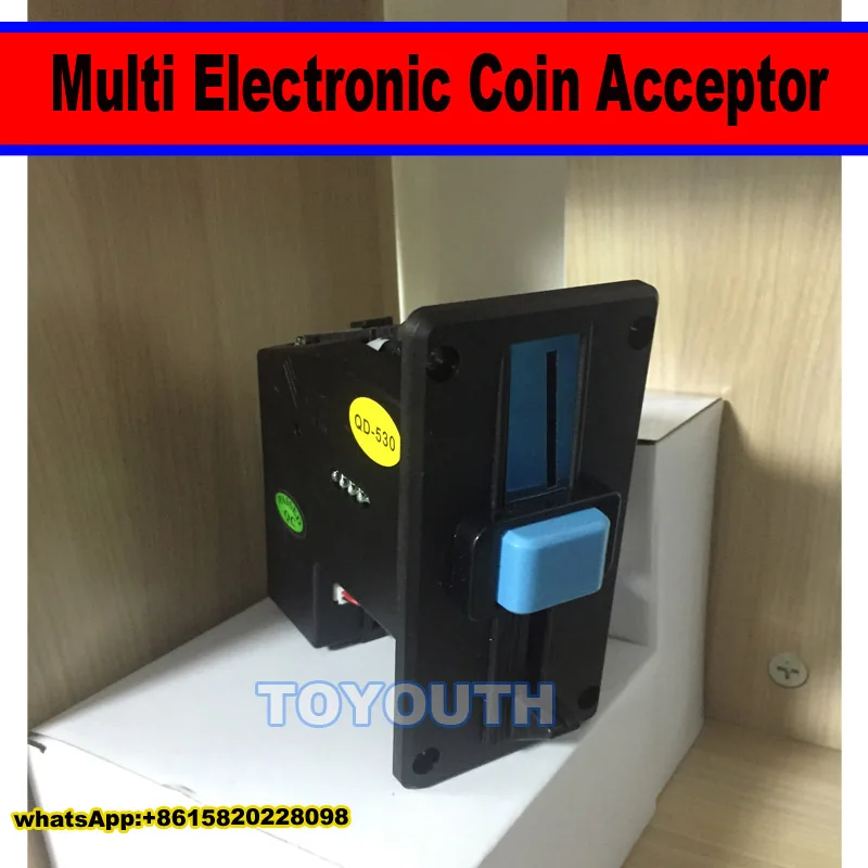 Мульти Селектор монета акцептор 4 различных монет сигнал Выход 1 Jamma означает