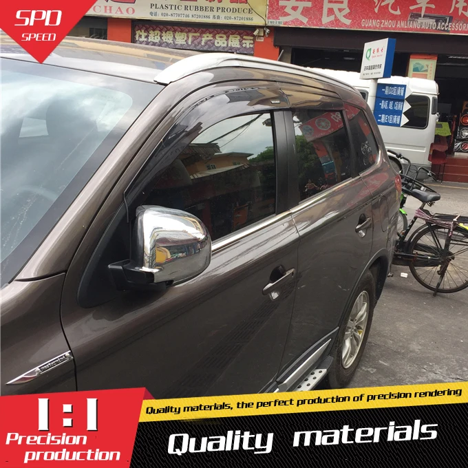 Пластиковый оконный козырек для Outlander вентиляционные оттенки защита от солнца и