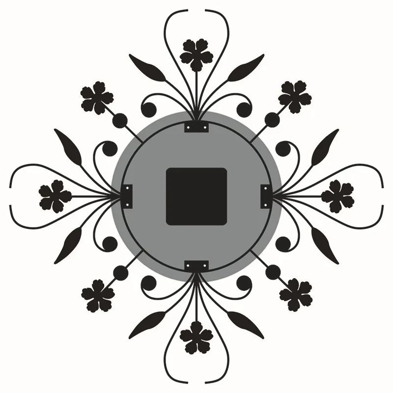 Хит продаж 2018 современные металлические бесшумные круговые настенные часы