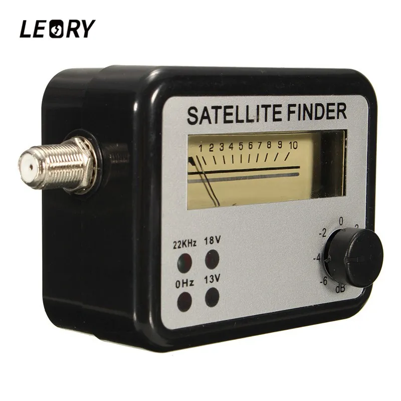 Цифровой прибор для обнаружения спутникового сигнала LEORY с соединительным