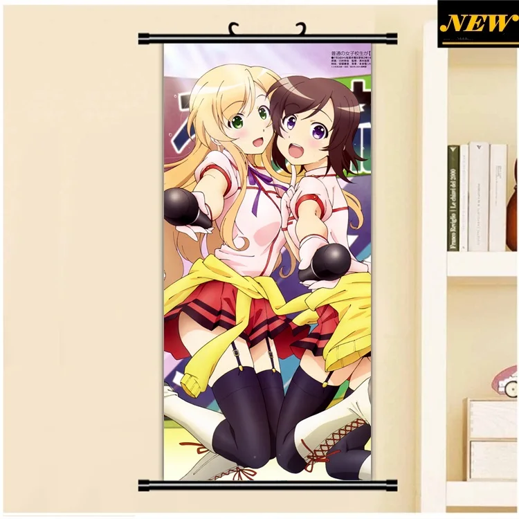 45X95 см Locodol Rokodoru Usami Nanako Kohinata Yukari мультфильм аниме Настенная картина палка плакат