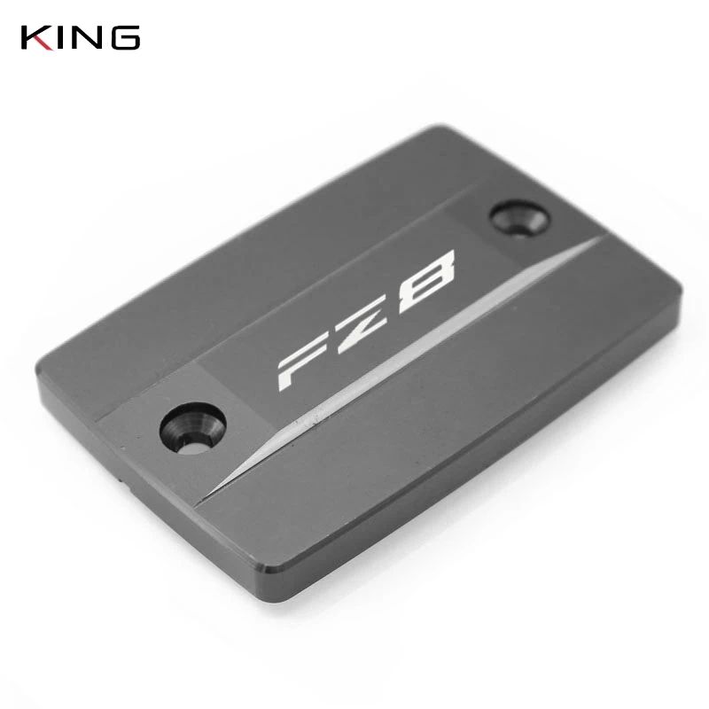 Gray logo(FZ8) For YAMAHA FZ1 FZ 1 FAZER 2006- FZ6 FZ 6 FZ6N FZ6S FZ6R 2004- FZ8 FAZER 2010- front brake fluid reservoir cap cover - Цвет: Gray logo(FZ8)