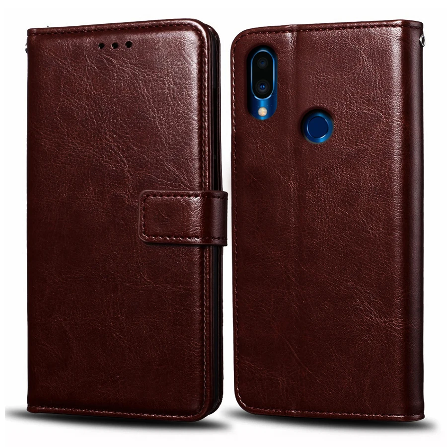 Чехол-книжка для Meizu Note 9 кожаный чехол-бумажник телефона в деловом стиле чехол