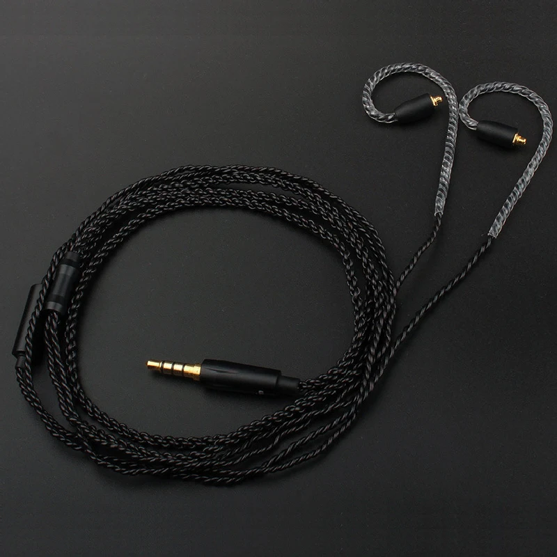 Кабель для наушников MMCX Shure SE215 0 78 мм 2Pin Weston TFZ W4r TF10 TF15 75 V10 ES3 ES4 ZSA ZS6 ZST ZSR с