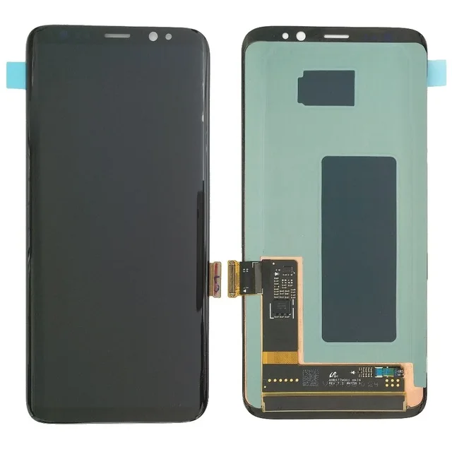 Оригинальный ЖК экран 5 8 дюйма для SAMSUNG Galaxy S8 Plus G950 G950F G955 G955F дигитайзер сенсорного