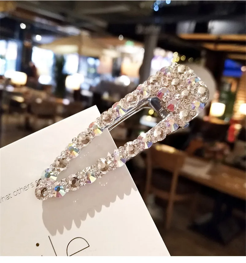 E4 Silver clip Модные женские аксессуары для волос, корейский стиль, имитация жемчуга, кристалл, заколки для волос для девочек, женская заколка ручной работы, заколка для волос - Цвет: E4 Silver clip