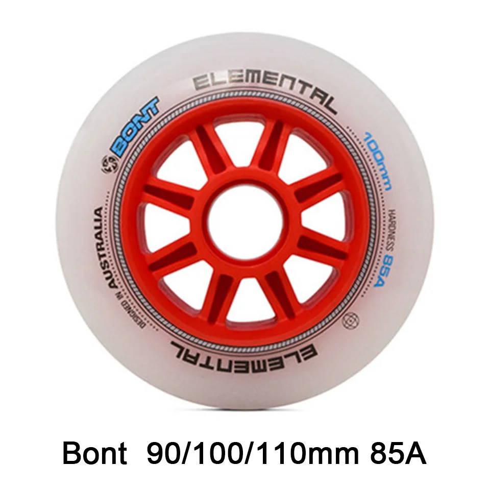 8 шт. 100% оригинальные роликовые коньки Bont 90 мм 100 110 85 а Профессиональные для