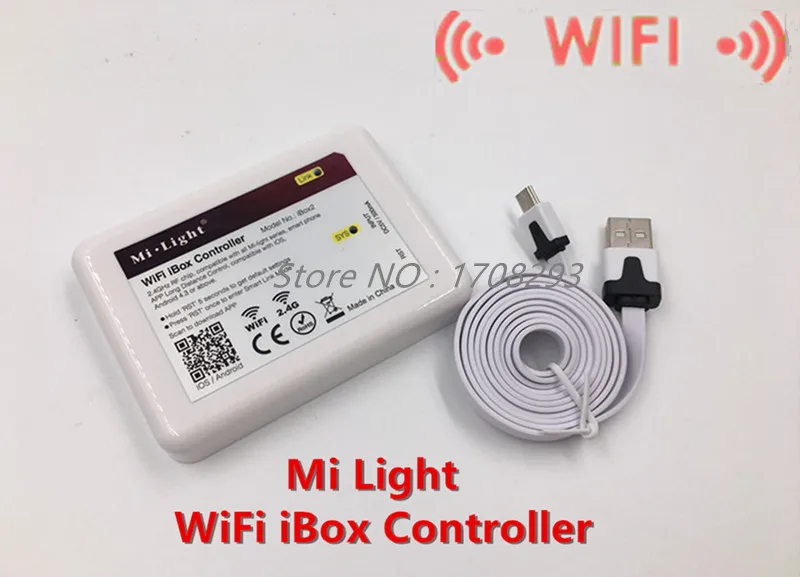 

Mi light 2.4G Wireless Wifi LED RF Remote Controller light APP iOS Android for RGBW Wifi Led RGB controller for LED strip light