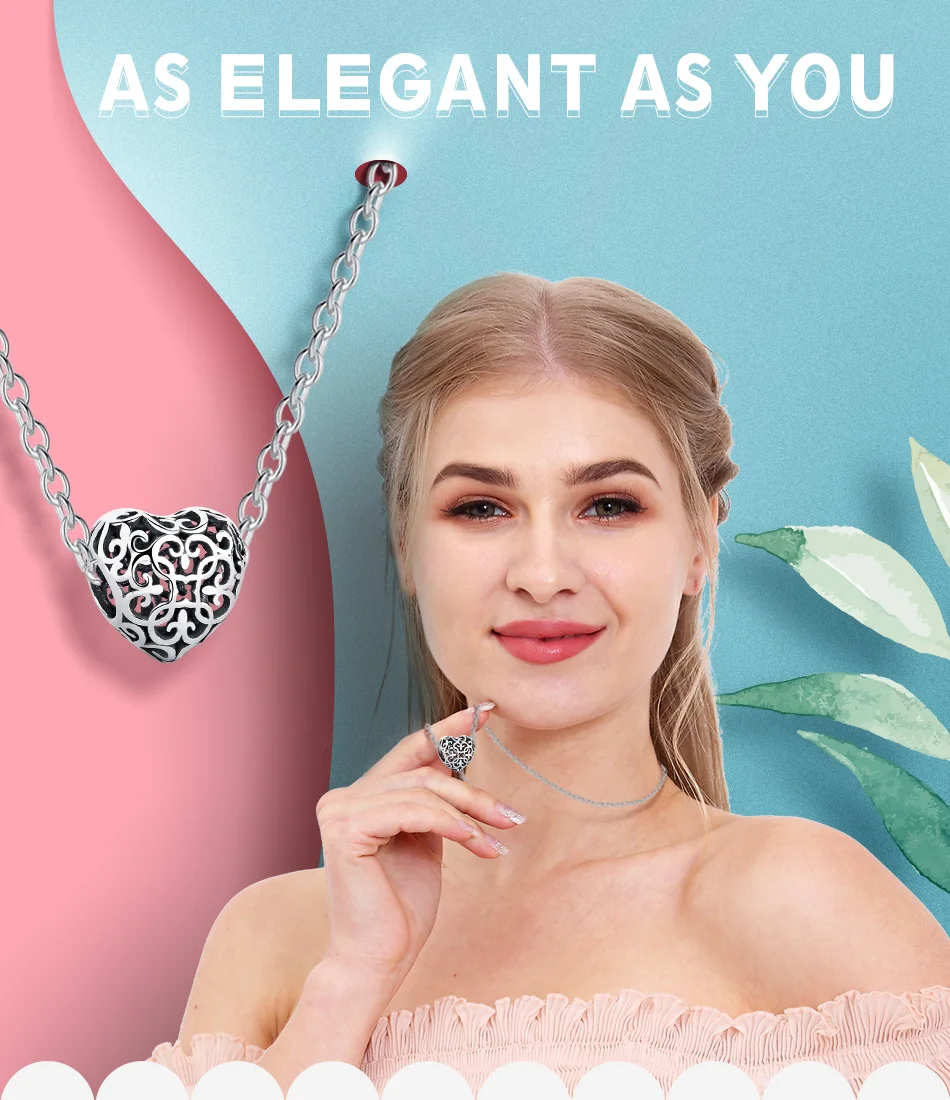ELESHE, 925 пробы, серебро, любовь, сердце, мама, подвески, бусины, подходят к оригинальному браслету, сделай сам, ювелирное изделие, изготовление, подарок на день матери