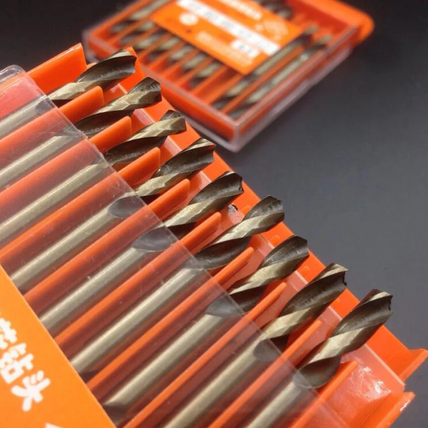

1PC Hot Sale Double head Twist Drill Bit Set 3.2MM 4.2MM 5.2MM High Speed Steel Wood Drilling Metalworking Power Tool