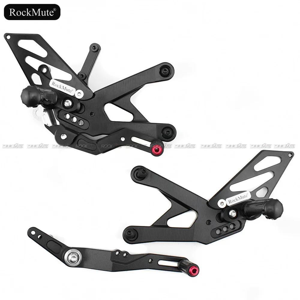 Регулируемый задний комплект с ЧПУ для мотоцикла YAMAHA набор ног Rearsets YZF R1 2015 2016