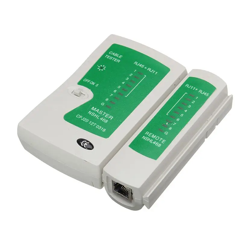 11pcs/set RJ45 RJ11 RJ12 CAT5e Cat6 Portable LAN Network Repair Tool Kit Utp Cable Tester AND Plier Crimp Crimper Plug Clamp PC