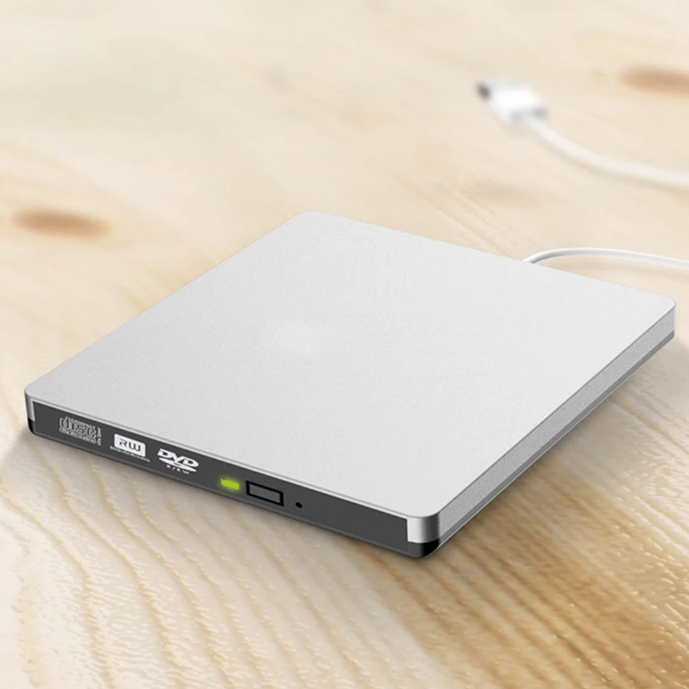 DVD Drive USB 3.0 Optical Player Burner Reader CD-RW Portable External Recorder Burner External CD-RW / DVD-RW Drive#3