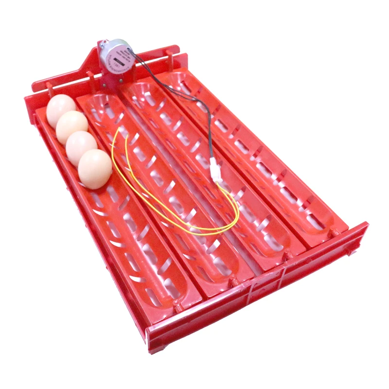 1 Sets New 32-40 Eggs Incubator Incubator Accessories Turn The Eggs Tray Duck Goose Poultry Birds Motor Of 110V/220V/DC12V