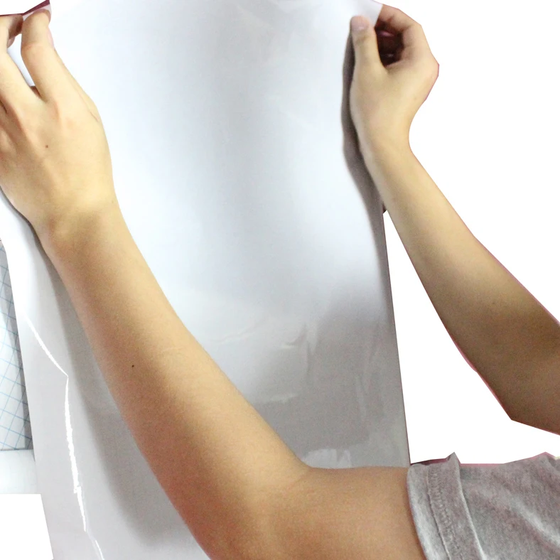 Оптовая продажа 5 шт. съемная и палочка белая доска ПВХ настенная наклейка