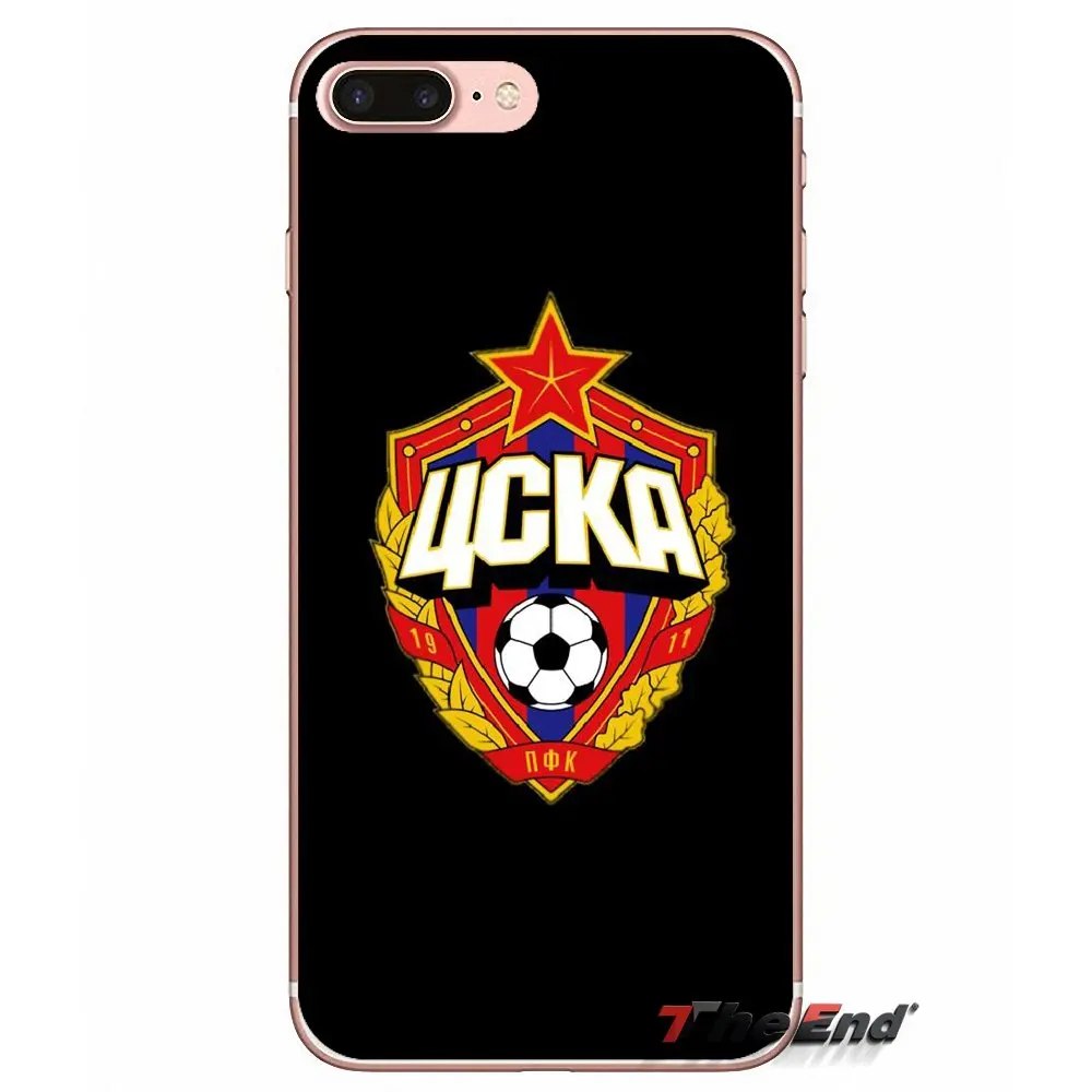 Soft TPU Case Moscow CSKA Primary Logo Russia For HTC U11 One M7 M8 A9 M9 M10 E9 Desire 630 530 626 628 816 820 Motorola G G2 G3 | Мобильные