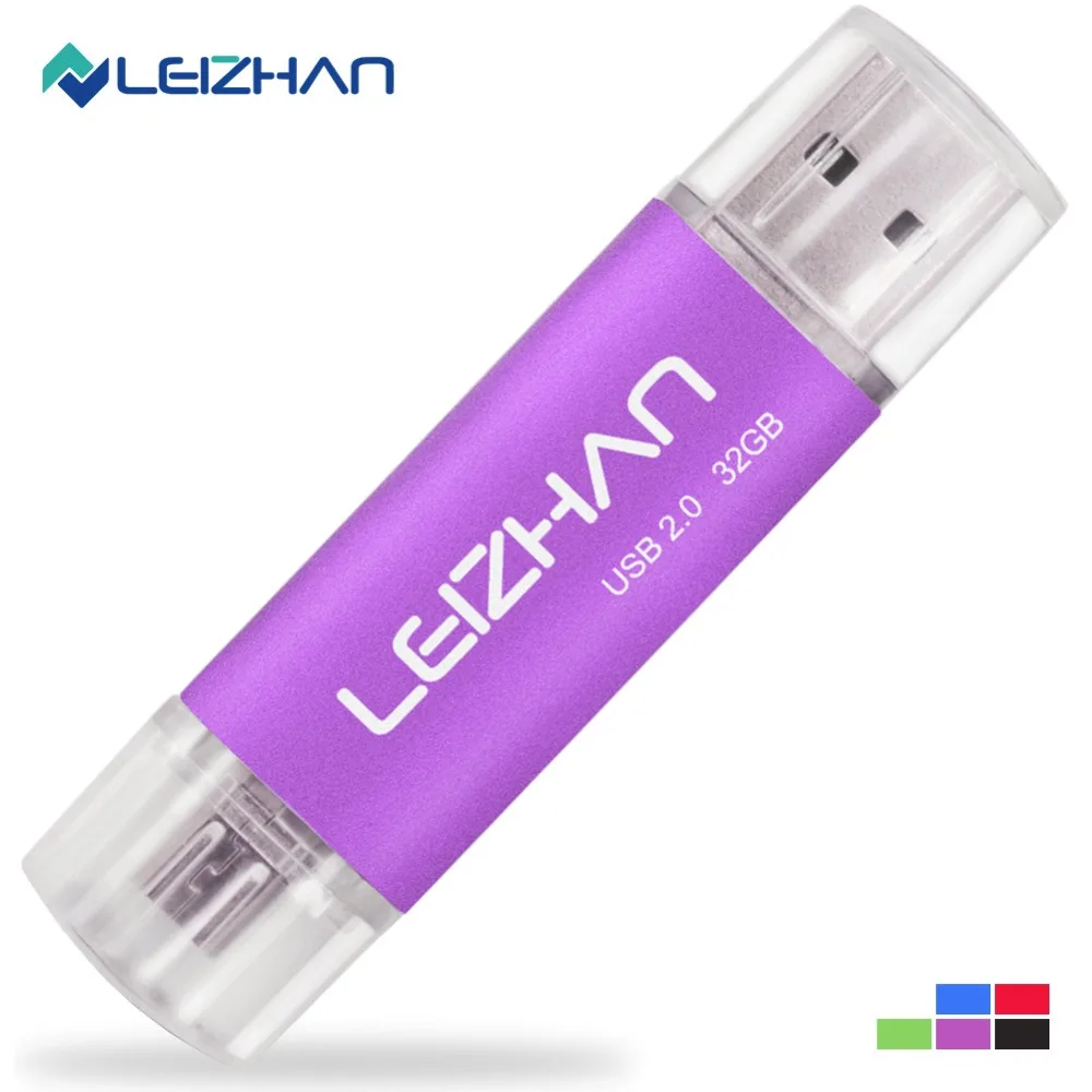 LEIZHAN 128 Гб OTG USB флэш накопитель микро фото для Samsung Galaxy S7 S6 S5 S4 Pendrive usb 64 Pen Drive 32 ГБ 16 8 4