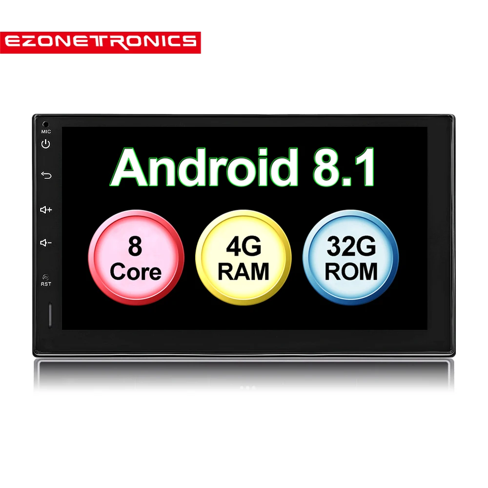 Автомагнитола 2 Din 7 дюймов Android 8 0 Восьмиядерный процессор 4 Гб + 32