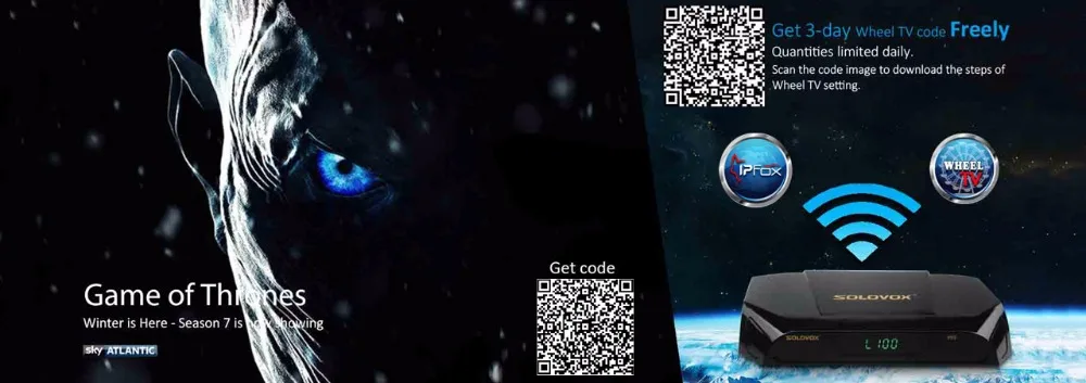 SOLOVOX LIVE 1 месяц колесный ТВ спутниковый Android box на Openbox V9S V9 V8SPLUS V6 250 + UK каналы SportsBBC ITV