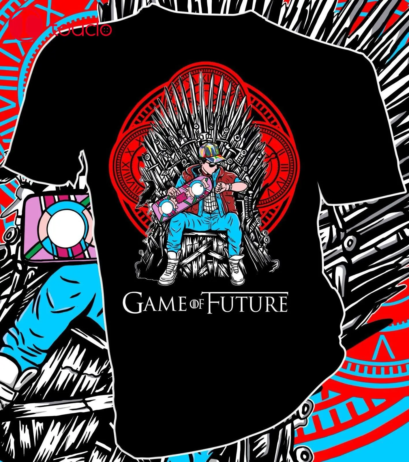 2019 модная игра в будущее Назад Взрослые Унисекс и женские футболки толстовки |