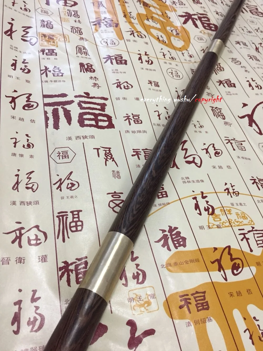 Портативные Wushu Shaolin палочки из твердой древесины Bo Staff Wenge Escrima палочки