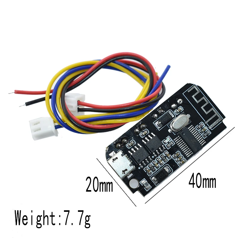 Плата цифрового усилителя звука CT14 3 7 в 5 В Вт двойная плата DIY Bluetooth динамик