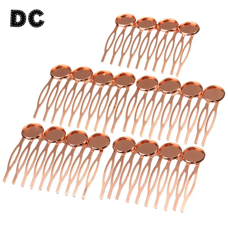 Базовая шпилька для волос 5 шт./лот 4 шт. 12 мм основы кабошонов заколки лотки