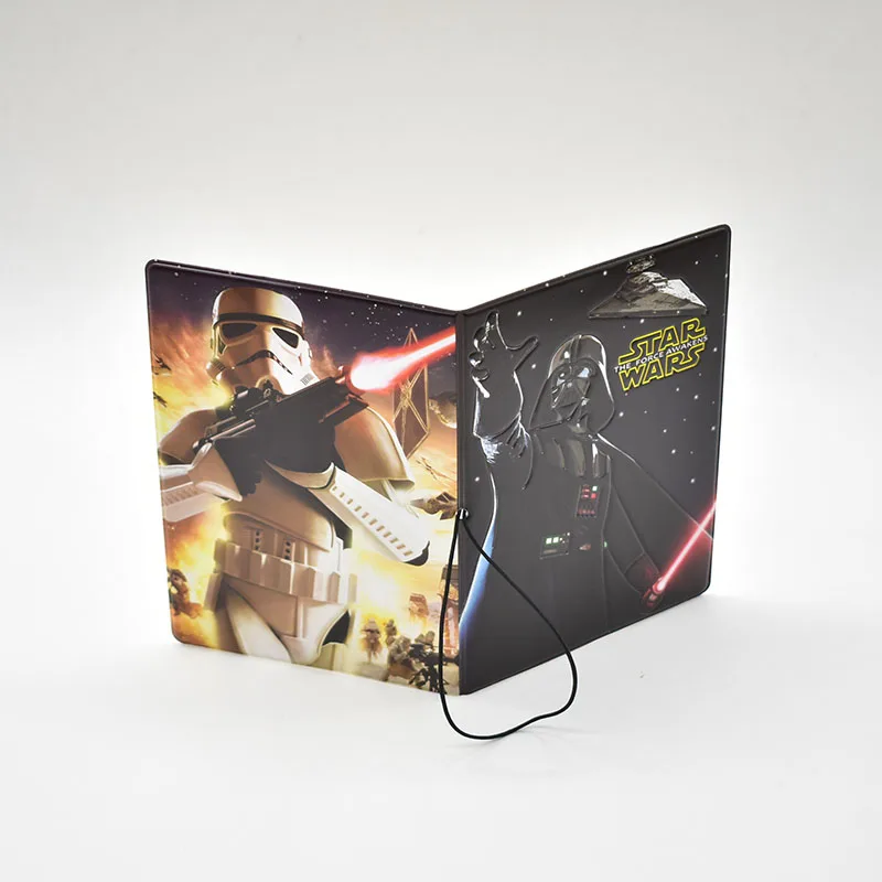 Чехол для паспорта DIKEDAKU Cool Star Wars кошелек из ПВХ дорожная сумка высокое качество