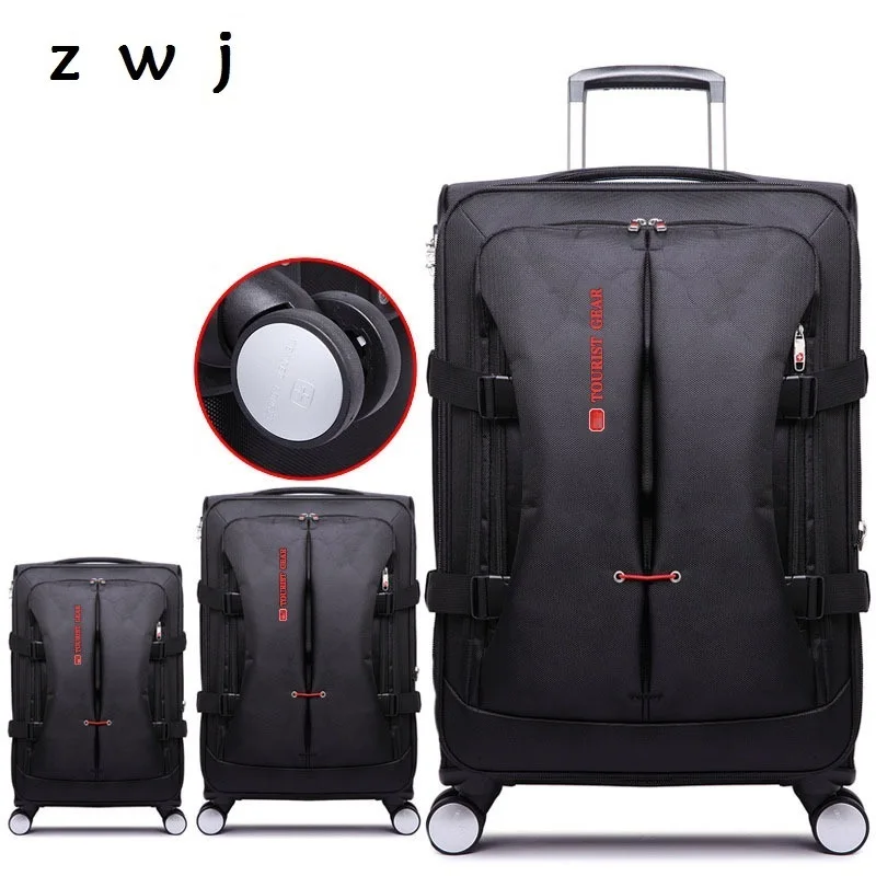 20 24 28 дюймов сумки тележки мужчины дорожные прокатки багаж чемодан|luggage suitcase|rolling