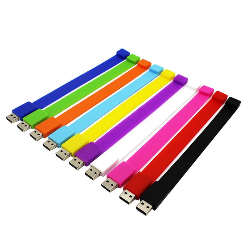 TEXT ME мультяшный браслет 64 ГБ милый USB флеш-накопитель 4 8 16 32 флешка 2 0 | Компьютеры и