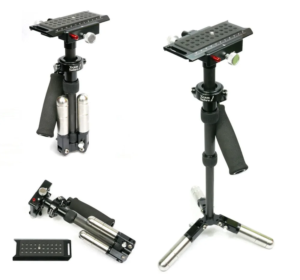 X-series-Xcam Sabre (Black edition) мини-штатив стабилизатор 0.68 кг steadicam DSLR DV Камеры Steadicam КГ DHL |