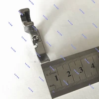 2pcs industrial sewing machine press feet flat wide single left pin hole press foot thickness 7mm large zipper presser foot