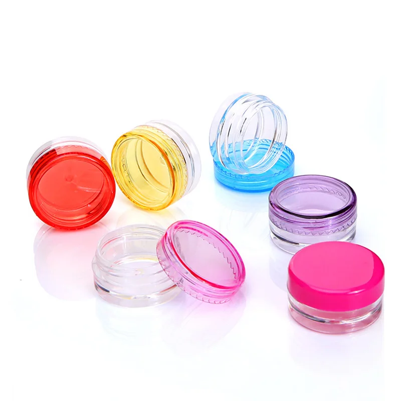 100PCS Eyeshadow Lip Balm Makeup Face Cosmetic Empty Jar Pot Cream Containers | Красота и здоровье