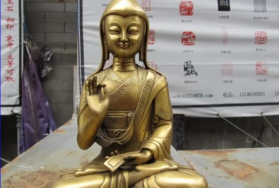 Коллекционный Бронзовый Статуя Льва S0018 Тибетский буддизм медная рафинированная