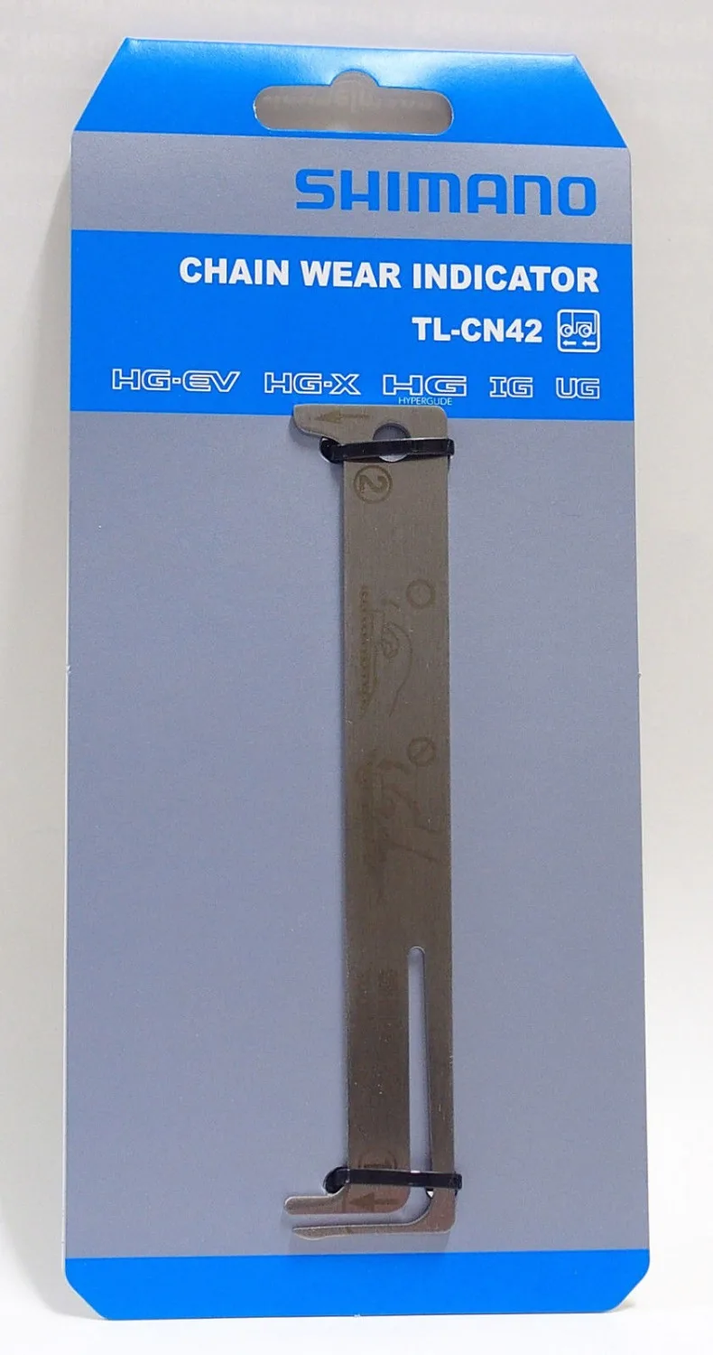 Оригинальный Shimano TL CN42 велосипед цепь Checker индикатор прибор для измерения степени