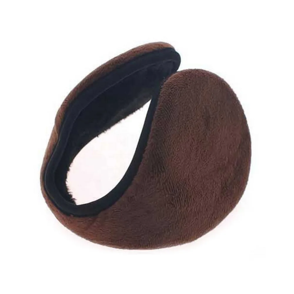 2018 новый зимний теплый флис теплые наушники плюшевая ткань крышки Mens Earwarmers мочки