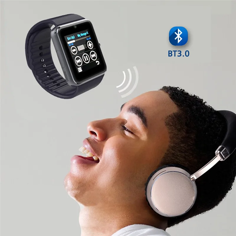 Умные часы для мужчин и женщин спортивные умные с Bluetooth поддержка SIM/TF карт