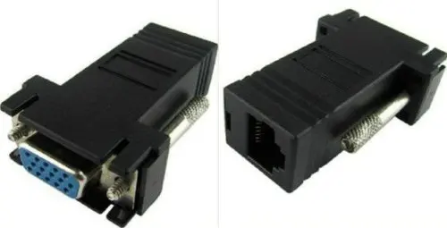 Бесплатная доставка Переходник VGA мама для кабеля RJ45 100 шт./лот|rj45 serial cable|rj45 cablerj45