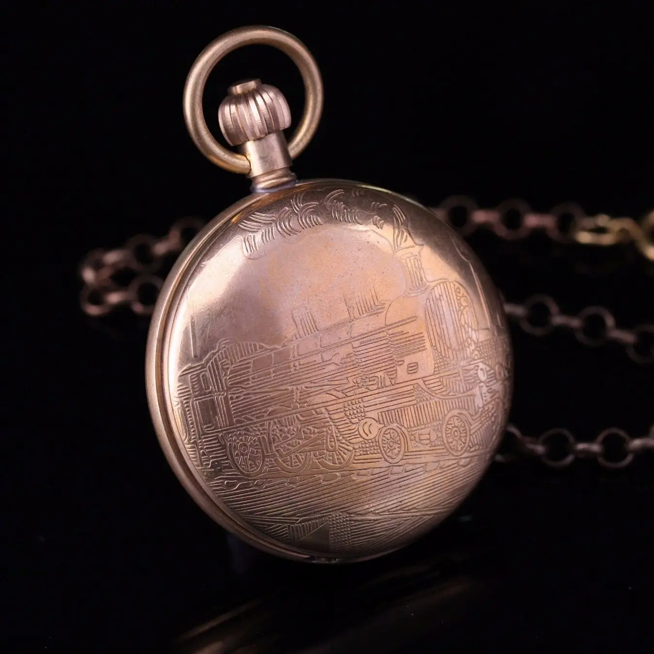 Мужские карманные часы с цепочкой в стиле стимпанк|pocket watch|men pocket watchde bolso |