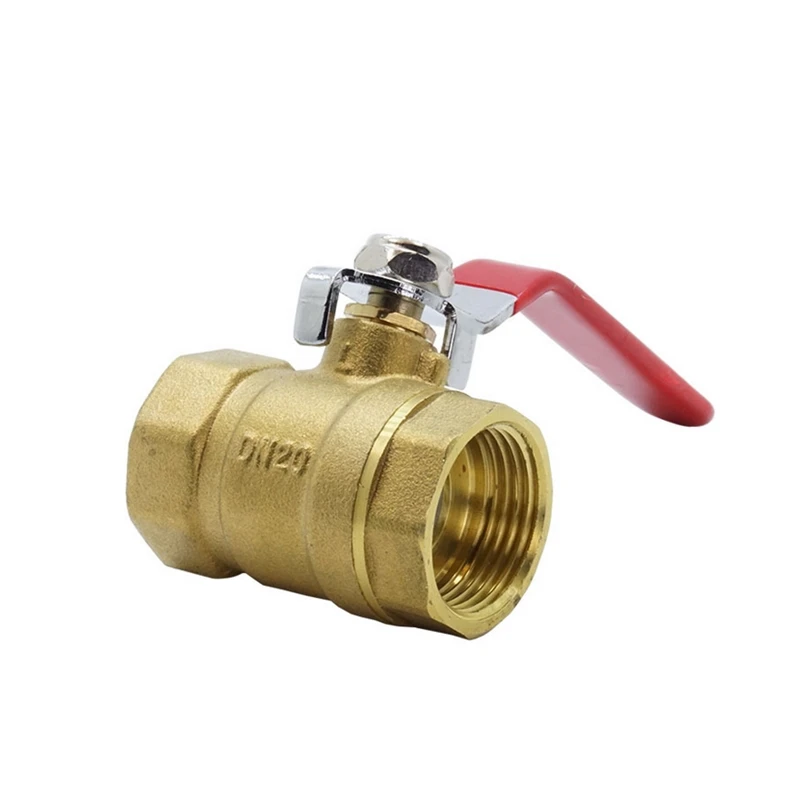 DN20 латунный шаровой кран для трубы с ручкой уровня внутренней и резьбой 3/4 дюйма