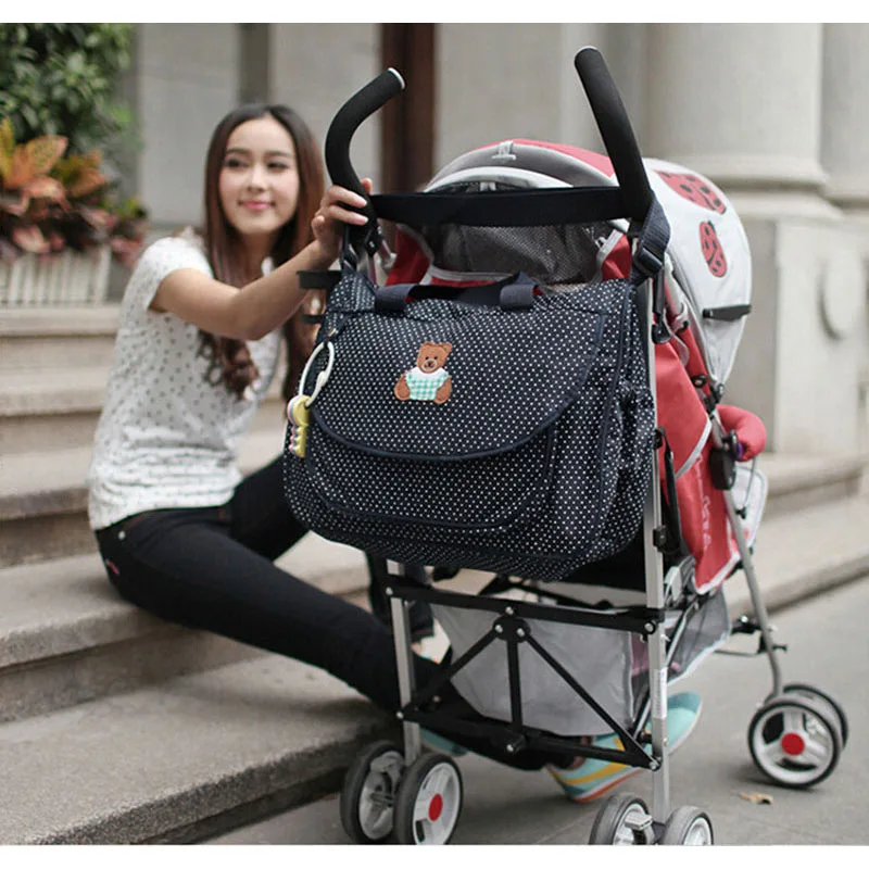 Водонепроницаемая сумка для детских подгузников 5 шт./компл.|bag skirt|bag stockbag hanger |