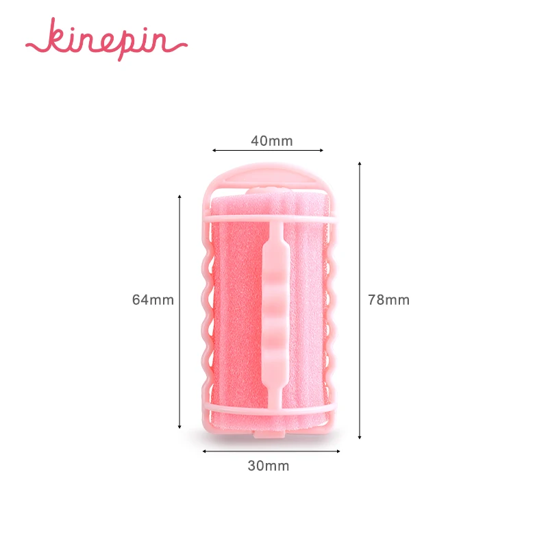 Kinepin 6 шт. DIY Губка волосы ролик рулон Синтетические чёлки волос кудри артефакт