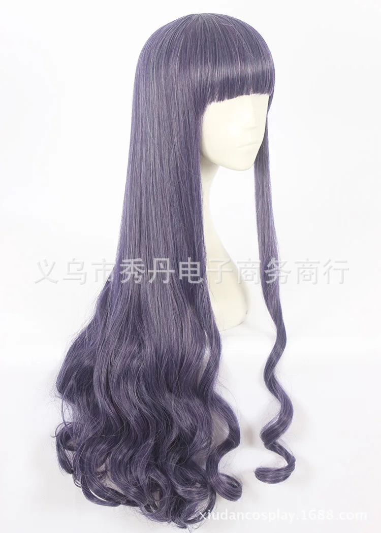 Kinomoto, парик сакуры, блонд, мужской, LI SYAORAN, косплей, коричневый парик, Tomoyo Daidouji, Фиолетовый парик для волос, Tsukishiro Yukito, парик