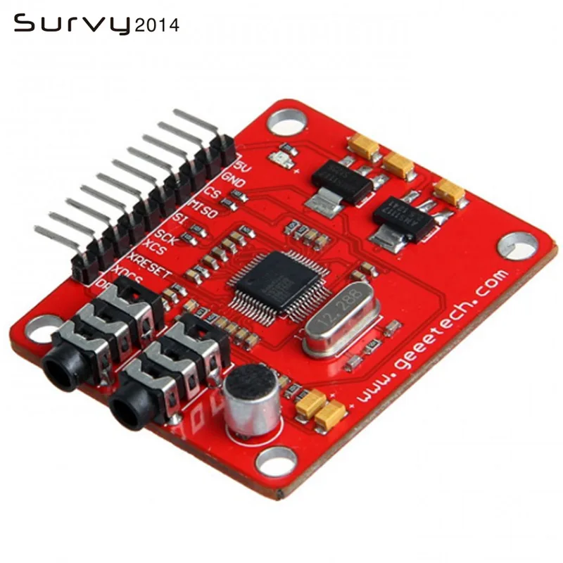 РАЗВИТИЕ ДОСКИ MP3 VS1053 VS1053B Breakout с слотом для SD-карты Ogg Real-time записи для Arduino UNO.