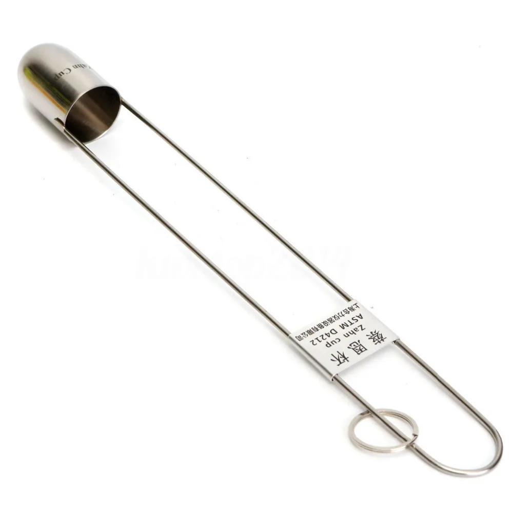 

2mm Hold Dia Zahn Dip Type Viscosity Cup 1# Very Precise Ink Viscosity Cup