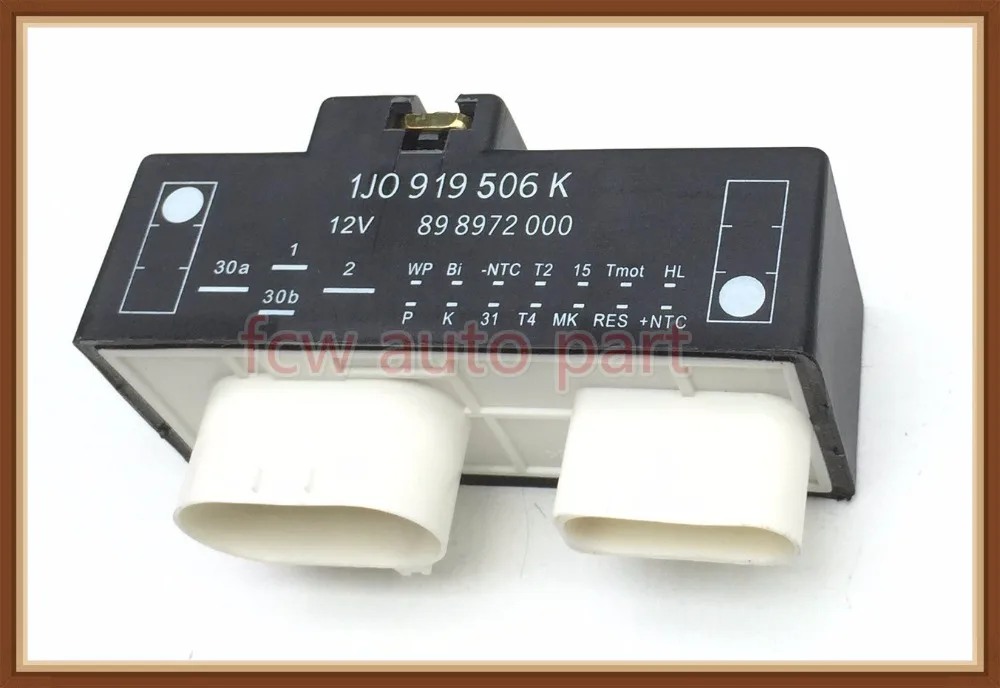 Реле управления вентилятором для Audi TT Quattro VW Volkswagen Jetta Golf Beetle 1 8 9 2 0 1J0 919 506 K 1J0919506K|audi