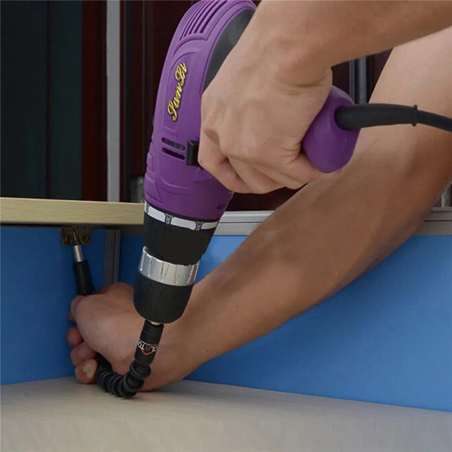 Электрическая дрель 305 мм отвертка Многофункциональный Универсальный гибкий вал