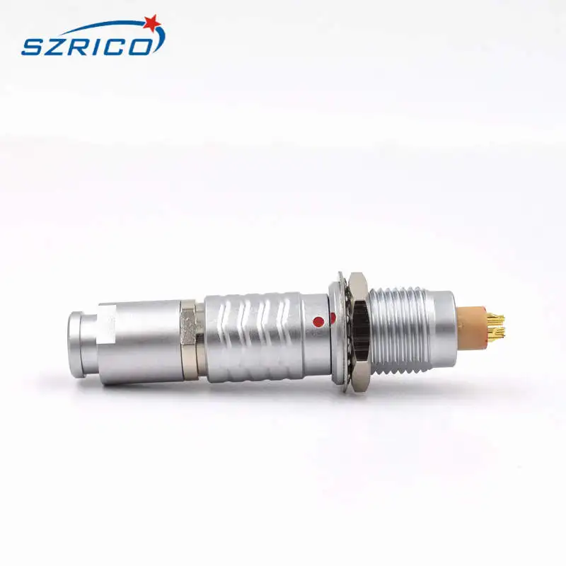 M12 разъем FGG/яйцо 1B 4 Pin электронные с разъемом папа муфтовый стыковочный