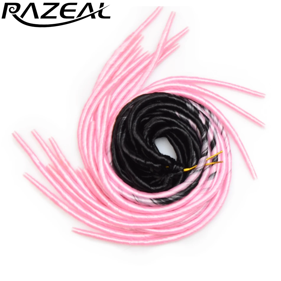 5 шт. косички из синтетических косичек 20 дюймов для расширения замков |