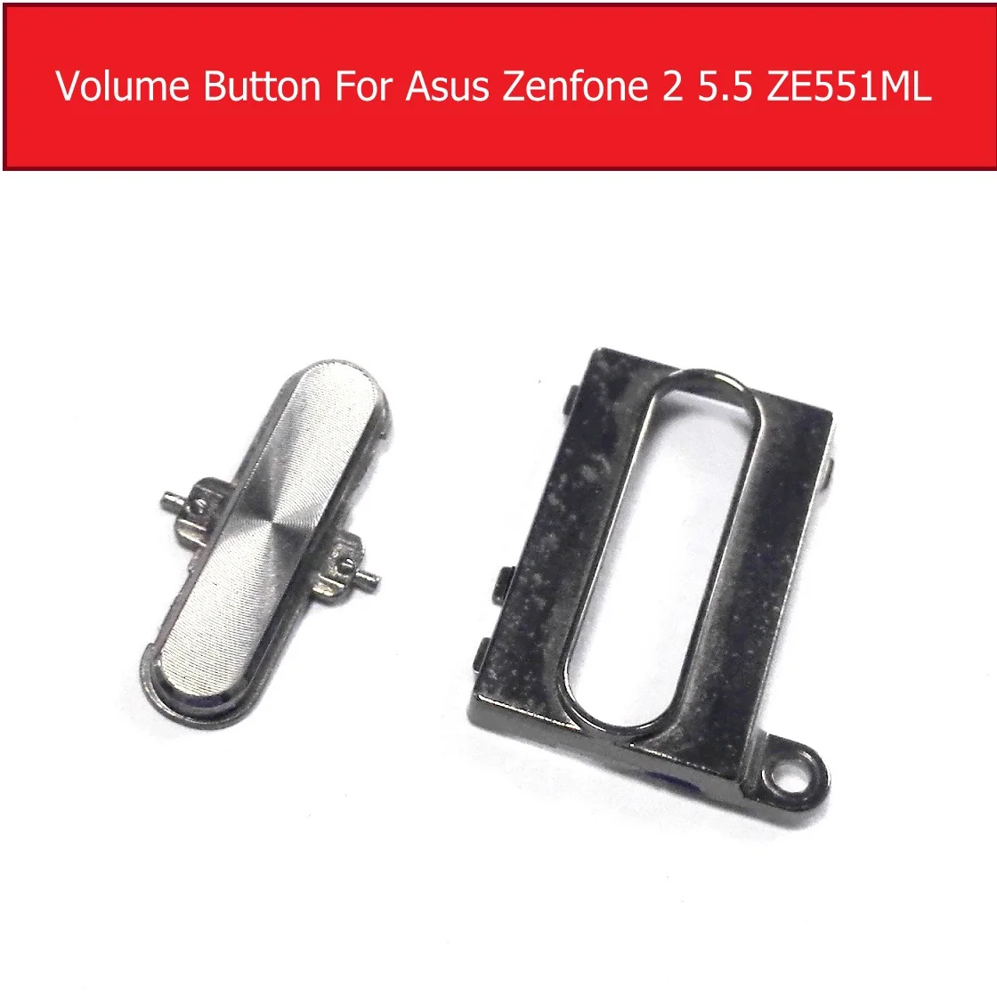 

100% новая Оригинальная Кнопка громкости вверх и вниз для Asus zenfone 2 5,5 "ZE550mL ZE551ml Z00ADB Кнопка громкости запасные части